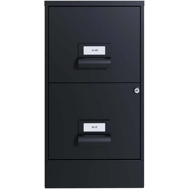 Best Pirce π₯ Home Square 2 Drawer Metal Vertical Wood Filing Cabinet Set In Black (Set Of 2) 𧨠3 Best Pirce π₯ Home Square 2 Drawer Metal Vertical Wood Filing Cabinet Set In Black (Set Of 2) 𧨠- Image 3