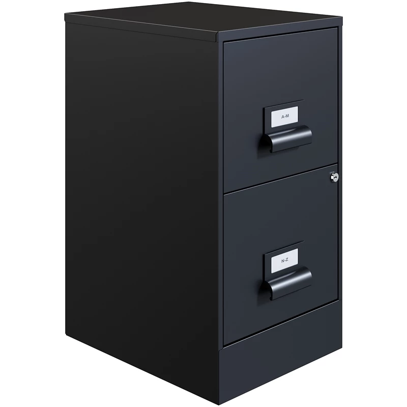Best Pirce π₯ Home Square 2 Drawer Metal Vertical Wood Filing Cabinet Set In Black (Set Of 2) 𧨠4 Best Pirce π₯ Home Square 2 Drawer Metal Vertical Wood Filing Cabinet Set In Black (Set Of 2) 𧨠- Image 4