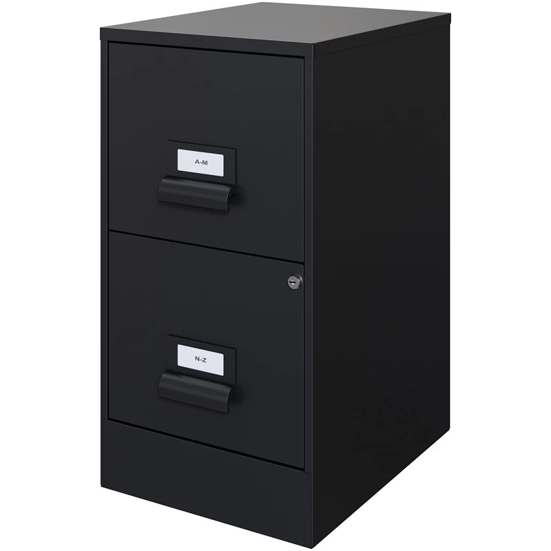 Best Pirce π₯ Home Square 2 Drawer Metal Vertical Wood Filing Cabinet Set In Black (Set Of 2) 𧨠6 Best Pirce π₯ Home Square 2 Drawer Metal Vertical Wood Filing Cabinet Set In Black (Set Of 2) 𧨠- Image 6