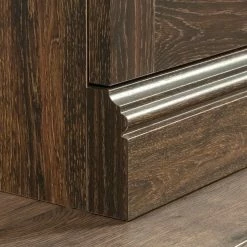 Discount 👏 Sauder Barrister Lane Engineered Wood Lateral File Cabinet In Iron Oak Finish ⌛ -Mobile Sales Store 2391078 8 L