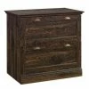 Discount 👏 Sauder Barrister Lane Engineered Wood Lateral File Cabinet In Iron Oak Finish ⌛