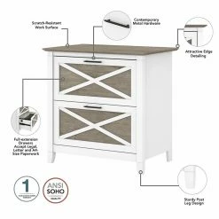 Hot Sale π Home Square 2 Piece Lateral Filing Cabinet Set With 2 Drawer In White & Gray π 14 Hot Sale π Home Square 2 Piece Lateral Filing Cabinet Set With 2 Drawer In White & Gray π -Mobile Sales Store 2391304 6 L