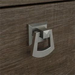 Budget 🛒 Home Square 2 Piece Lateral Wood Filing Cabinet Set With 2 Drawer In Ash Brown 🤩 -Mobile Sales Store 2391414 5 L