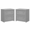 Best deal 🤩 Home Square 2 Piece Engineered Wood Filing Cabinet Set In Cape Cod Gray 🎁