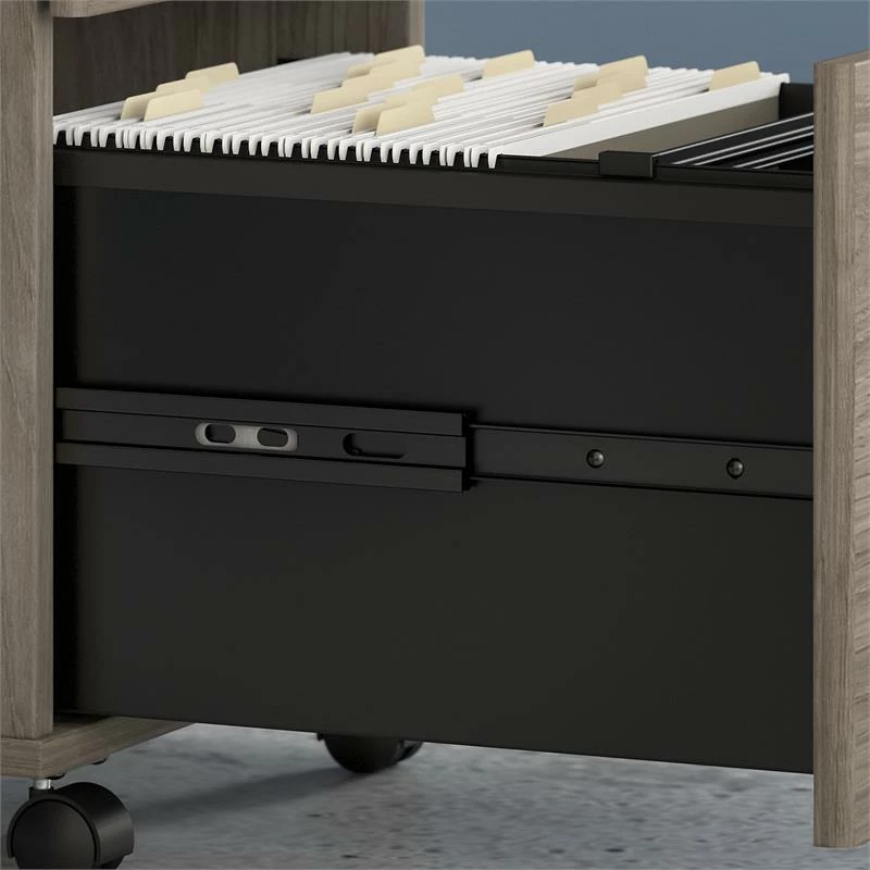 Coupon 𧨠BBF Hybrid 2 Drawer Mobile File Cabinet In Modern Hickory - Engineered Wood π 8 Coupon 𧨠BBF Hybrid 2 Drawer Mobile File Cabinet In Modern Hickory - Engineered Wood π - Image 8