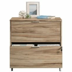 Coupon 🌟 Sauder Portage Park 2 Drawer Engineered Wood Lateral File In Kiln Acacia 🎉 -Mobile Sales Store 2434022 15 L