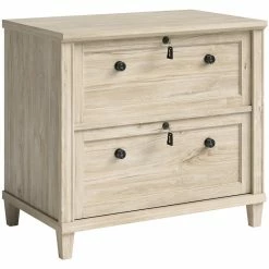 Wholesale ✔️ Urbanpro Contemporary 2 Drawer Wooden Lateral File Cabinet In Chalk Oak 🔥