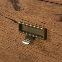 Best Sale 🌟 Urbanpro Modern Engineered Wood Lateral File Cabinet In Vintage Oak Finish ⌛ -Mobile Sales Store 2452666 10 L