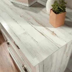 Cheapest 👍 Urbanpro Mid-Century Engineered Wood Lateral File Cabinet In White Plank Finish 🥰 -Mobile Sales Store 2452669 6 L