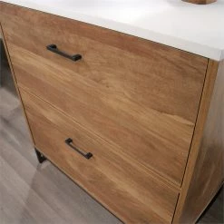 Discount 🤩 Urbanpro Mid-Century Wood Lateral File Cabinet With Storage And 2 Drawers 🧨 -Mobile Sales Store 2452693 7 L