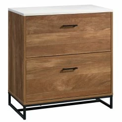 Discount 🤩 Urbanpro Mid-Century Wood Lateral File Cabinet With Storage And 2 Drawers 🧨