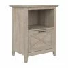 Hot Sale 😍 Urbanpro Lateral File Cabinet With Shelf In Washed Gray - Engineered Wood 👏