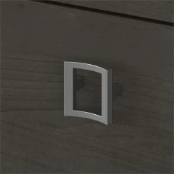 Promo 👍 Kathy Ireland Office By Bush Furniture Echo 2 Drawer Lateral File Cabinet In Charcoal Maple - Engineered Wood ✨ -Mobile Sales Store 2461730 7 L