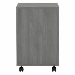 Promo 💯 Kathy Ireland Office By Bush Furniture Echo 3 Drawer Mobile File Cabinet In Modern Gray - Engineered Wood 👏 -Mobile Sales Store 2461737 5 L