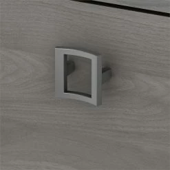 Promo 💯 Kathy Ireland Office By Bush Furniture Echo 3 Drawer Mobile File Cabinet In Modern Gray - Engineered Wood 👏 -Mobile Sales Store 2461737 7 L