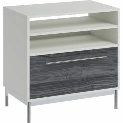 Best Pirce 🎉 Sauder Vista Key Engineered Wood Lateral File Cabinet In Pearl Oak/Misted Elm 🔔