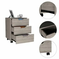 Cheapest π FM Furniture Lyon 3-Drawer Modern Wood Mobile Filing Cabinet In Light Gray β€οΈ 9 Cheapest π FM Furniture Lyon 3-Drawer Modern Wood Mobile Filing Cabinet In Light Gray β€οΈ -Mobile Sales Store 2489031 3 L