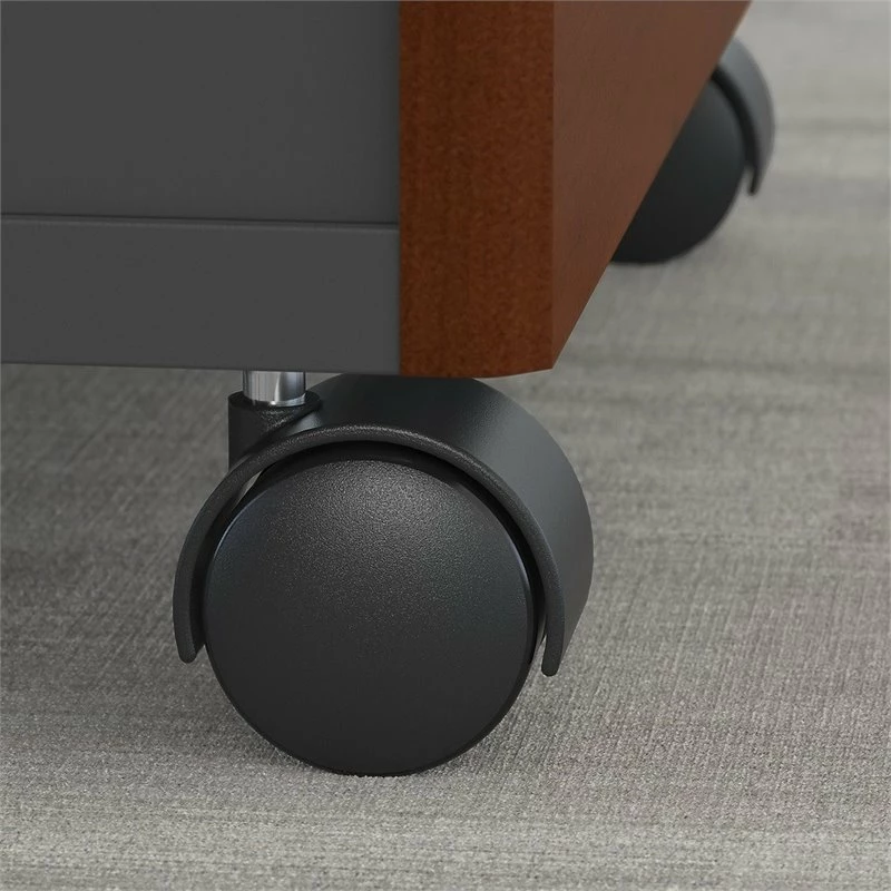 Best Sale π BBF Series C 3 Drawer Assembled Mobile File In Hansen Cherry - Engineered Wood β 3 Best Sale π BBF Series C 3 Drawer Assembled Mobile File In Hansen Cherry - Engineered Wood β - Image 3