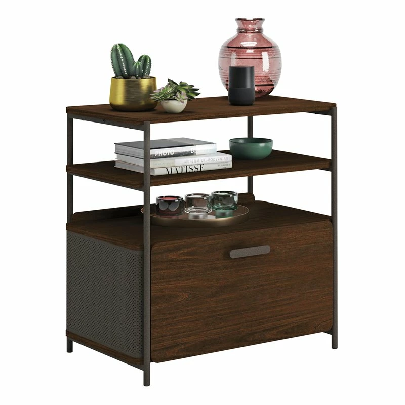 Discount π₯ Pemberly Row Contemporary 1 Drawer Lateral File In Umber Wood π 3 Discount π₯ Pemberly Row Contemporary 1 Drawer Lateral File In Umber Wood π - Image 3