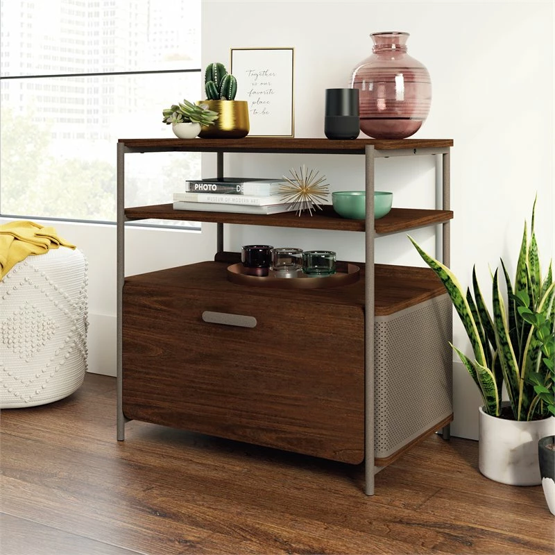 Discount π₯ Pemberly Row Contemporary 1 Drawer Lateral File In Umber Wood π 5 Discount π₯ Pemberly Row Contemporary 1 Drawer Lateral File In Umber Wood π - Image 5