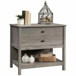 Flash Sale 😀 Pemberly Row Engineered Wood Lateral Filing Cabinet In Mystic Oak 💯 -Mobile Sales Store 2499426 2 L