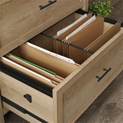 Best Pirce ⌛ Pemberly Row Engineered Wood Lateral Filing Cabinet In Orchard Oak 🧨 -Mobile Sales Store 2499431 3 L
