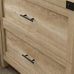 Best Pirce ⌛ Pemberly Row Engineered Wood Lateral Filing Cabinet In Orchard Oak 🧨 -Mobile Sales Store 2499431 6 L