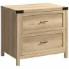 Best Pirce ⌛ Pemberly Row Engineered Wood Lateral Filing Cabinet In Orchard Oak 🧨