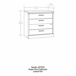 Deals 🤩 UrbanPro 2 Drawer Wooden Lateral File Cabinet In Prime Oak ✔️ -Mobile Sales Store 2499525 14 L