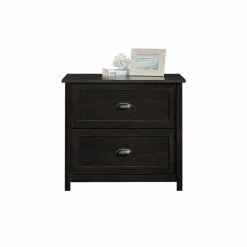 Deals ✨ UrbanPro Engineered Wood 2-Drawer Lateral File Cabinet In Estate Black ⭐ -Mobile Sales Store 2499535 3 L