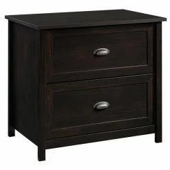 Deals ✨ UrbanPro Engineered Wood 2-Drawer Lateral File Cabinet In Estate Black ⭐