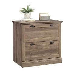 Best Pirce 😀 UrbanPro Engineered Wood 2-Drawer Lateral File Cabinet In Salt Oak ⭐ -Mobile Sales Store 2499572 2 L