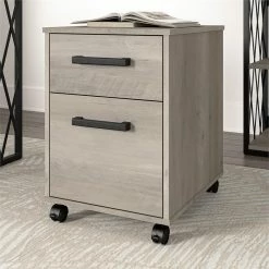 Outlet π― Kathy Ireland Home By Bush Furniture City Park 2 Drawer Mobile File Cabinet In Driftwood Gray - Engineered Wood β¨ 19 Outlet π― Kathy Ireland Home By Bush Furniture City Park 2 Drawer Mobile File Cabinet In Driftwood Gray - Engineered Wood β¨ -Mobile Sales Store 2511800 7 L