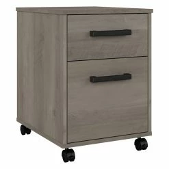 Outlet π― Kathy Ireland Home By Bush Furniture City Park 2 Drawer Mobile File Cabinet In Driftwood Gray - Engineered Wood β¨ 18 Outlet π― Kathy Ireland Home By Bush Furniture City Park 2 Drawer Mobile File Cabinet In Driftwood Gray - Engineered Wood β¨ -Mobile Sales Store 2511800 L