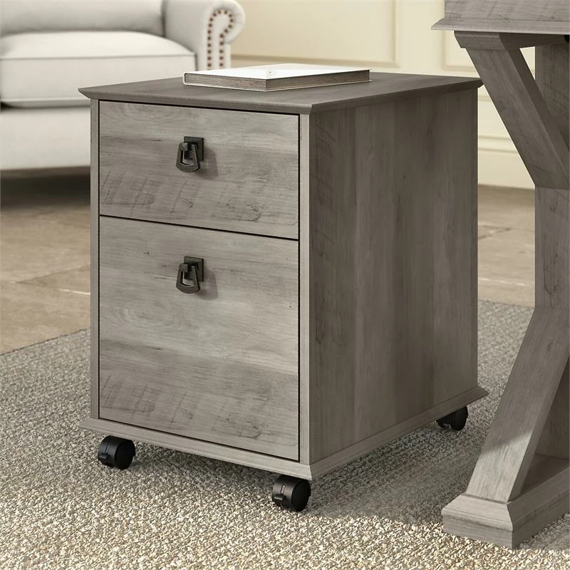 Top 10 🥰 Bush Homestead Farmhouse Mobile File Cabinet In Driftwood Gray - Engineered Wood 🔔 2 Top 10 🥰 Bush Homestead Farmhouse Mobile File Cabinet In Driftwood Gray - Engineered Wood 🔔 - Image 2