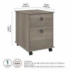 Top 10 🥰 Bush Homestead Farmhouse Mobile File Cabinet In Driftwood Gray - Engineered Wood 🔔 10 Top 10 🥰 Bush Homestead Farmhouse Mobile File Cabinet In Driftwood Gray - Engineered Wood 🔔 -Mobile Sales Store 2517678 4 L