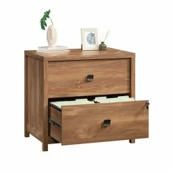 Discount ❤️ Sauder Cannery Bridge Engineered Wood Lateral Filing Cabinet In Sindoori Mango ❤️ -Mobile Sales Store 2518670 3 L