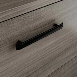 Best deal 😍 Sauder Affirm Engineered Wood Lateral Filing Cabinet In Hudson Elm/Brown ❤️ -Mobile Sales Store 2518673 6 L