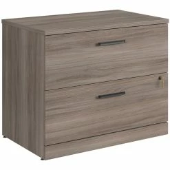 Best deal 😍 Sauder Affirm Engineered Wood Lateral Filing Cabinet In Hudson Elm/Brown ❤️