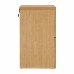 Best Sale 🥰 OSP Home Furnishings Alpine 2-Drawer Engineered Wood Vertical File With Lockdowel In Natural Finish 🎉 -Mobile Sales Store 2518748 4 L