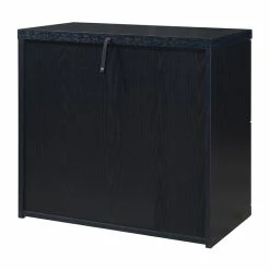 Best reviews of 🔥 OSP Home Furnishings Alpine 2-Drawer Engineered Wood Lateral File With Lockdowel In Black Finish ✨ -Mobile Sales Store 2518760 5 L