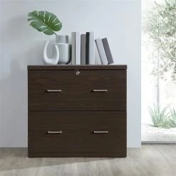 Cheap ❤️ OSP Home Furnishings Alpine 2-Drawer Engineered Wood Lateral File With Lockdowel In Espresso Finish ⭐ 11 Cheap ❤️ OSP Home Furnishings Alpine 2-Drawer Engineered Wood Lateral File With Lockdowel In Espresso Finish ⭐ -Mobile Sales Store 2518761 2 L