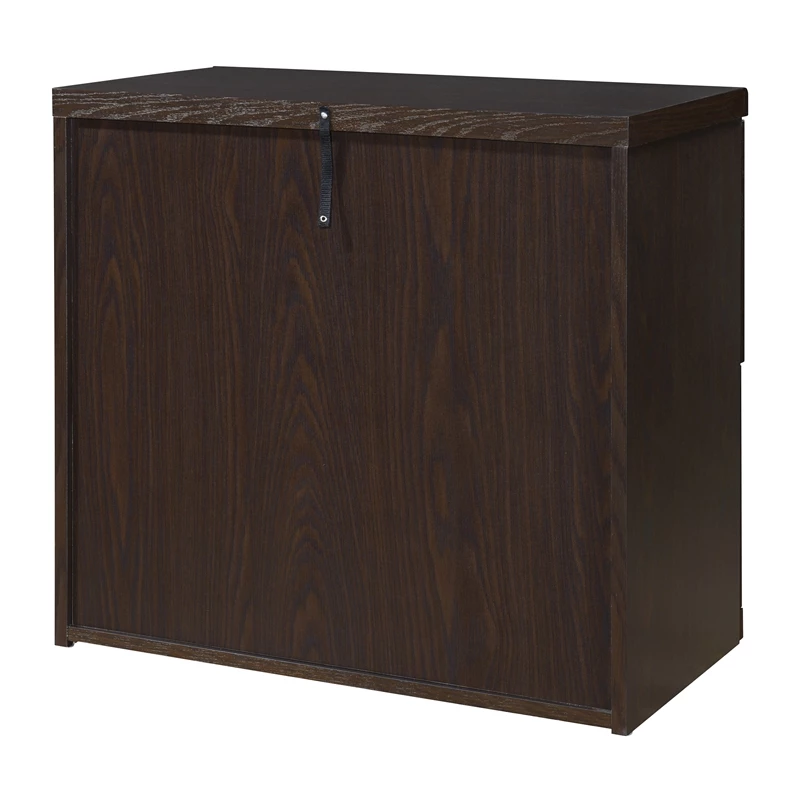 Cheap ❤️ OSP Home Furnishings Alpine 2-Drawer Engineered Wood Lateral File With Lockdowel In Espresso Finish ⭐ 6 Cheap ❤️ OSP Home Furnishings Alpine 2-Drawer Engineered Wood Lateral File With Lockdowel In Espresso Finish ⭐ - Image 6
