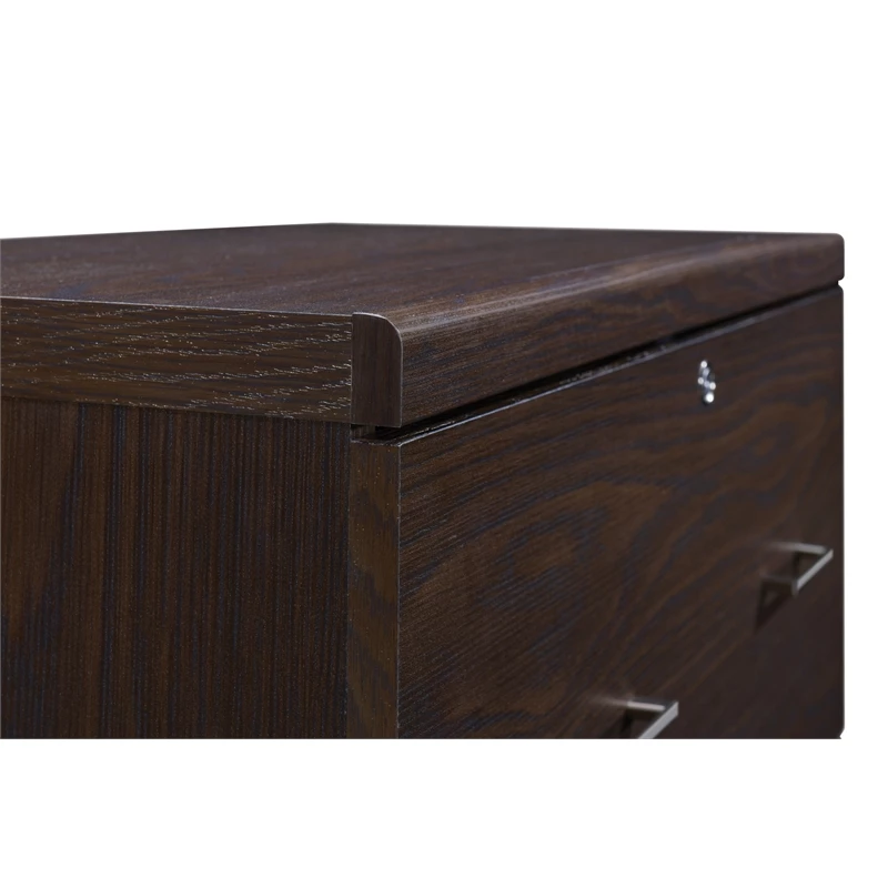 Cheap ❤️ OSP Home Furnishings Alpine 2-Drawer Engineered Wood Lateral File With Lockdowel In Espresso Finish ⭐ 8 Cheap ❤️ OSP Home Furnishings Alpine 2-Drawer Engineered Wood Lateral File With Lockdowel In Espresso Finish ⭐ - Image 8