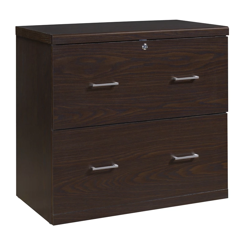 Cheap ❤️ OSP Home Furnishings Alpine 2-Drawer Engineered Wood Lateral File With Lockdowel In Espresso Finish ⭐ 1 Cheap ❤️ OSP Home Furnishings Alpine 2-Drawer Engineered Wood Lateral File With Lockdowel In Espresso Finish ⭐