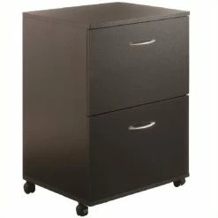 Deals 👍 Nexera 6093 Essentials Mobile Filing Cabinet 2-Drawer Black 😀