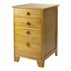 Top 10 💯 Winsome 4 Drawer Wood Vertical Filing Cabinet In Honey Pine 💯