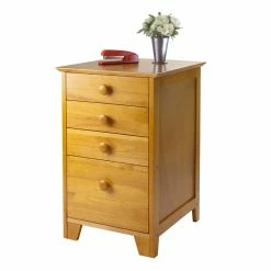 Top 10 💯 Winsome 4 Drawer Wood Vertical Filing Cabinet In Honey Pine 💯 -Mobile Sales Store 25371 6 L