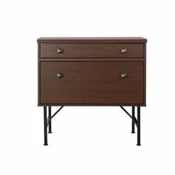 Hot Sale ✨ Saint Birch 2-Drawer Modern Wood Lateral File Cabinet In Cherry 🥰 -Mobile Sales Store 2551712 3 L