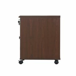 Best reviews of ❤️ Saint Birch 2-Drawer Modern Wood Mobile File Cabinet In Cherry 🌟 -Mobile Sales Store 2551713 3 L